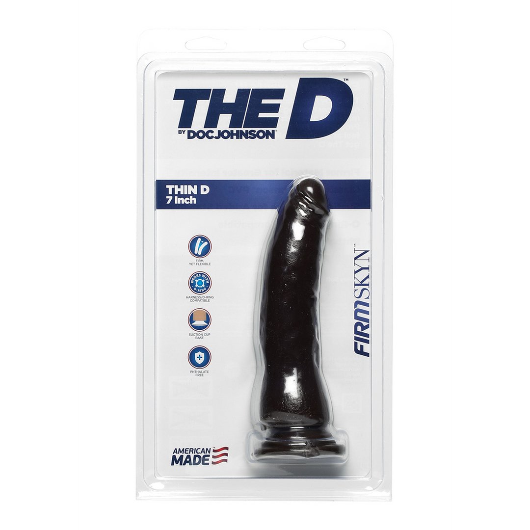 Thin D - 18 cm - EroticToyzProducten,Toys,Dildos,Realistische Dildo's,,GeslachtsneutraalDoc Johnson