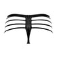 Thong - M - Black - EroticToyzProducten,Lingerie,Lingerie voor Hem,Strings,,MannelijkMale Power