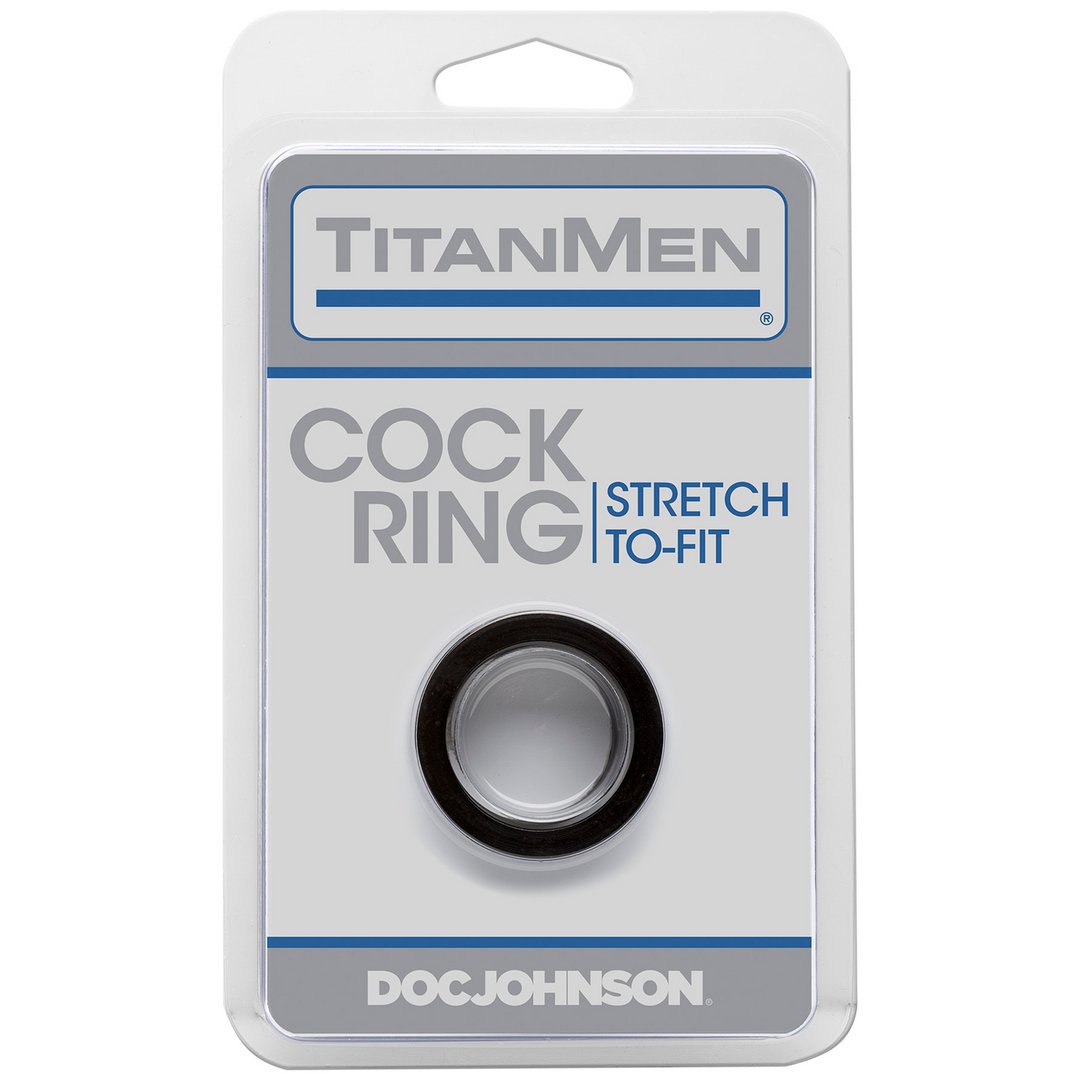 Titanen Stretch - to - Fit Cockring - Duurzame Penisring - EroticToyzProducten,Toys,Toys voor Mannen,Cockringen,,GeslachtsneutraalDoc Johnson