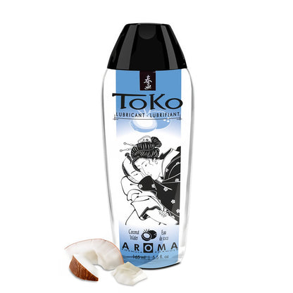 Toko Aroma Glijmiddel Kokoswater 165 ml - Waterbasis - EroticToyzKissableShunga