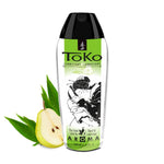 'Toko Aroma Glijmiddel Peer & Exotische Groene Thee 165 ml - Transparant' - EroticToyzKissableShunga