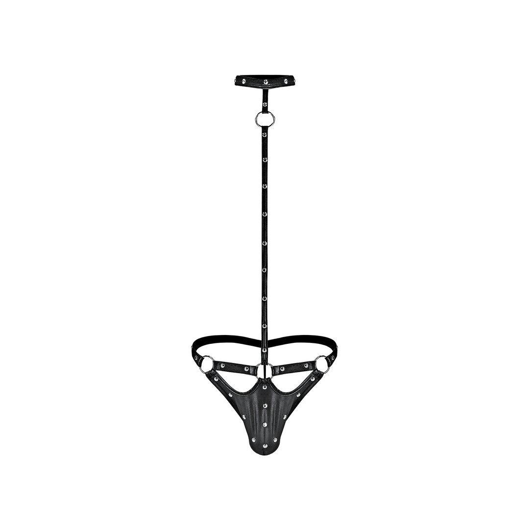 Tormentor - XL - Black - EroticToyzProducten,Lingerie,Lingerie voor Hem,Fetishkleding voor Hem,Strings,,MannelijkMale Power