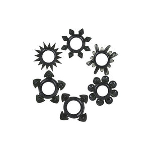 Tower Of Power - Cockring Set - 6 Pieces - EroticToyzProducten,Toys,Toys voor Mannen,Cockringen,,GeslachtsneutraalDoc Johnson