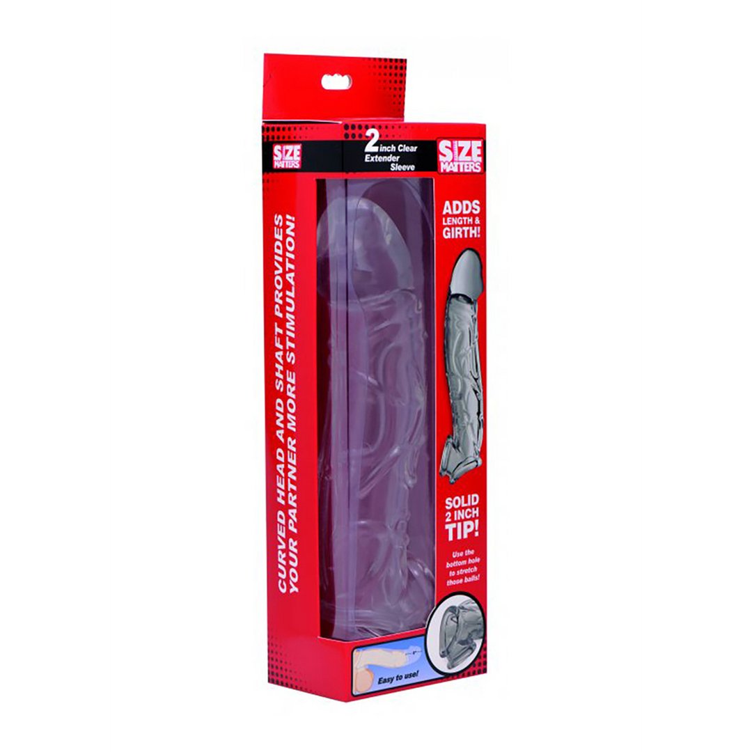 Transparent Penis Sleeve - 5 cm - EroticToyzProducten,Toys,Toys voor Mannen,Penis Sleeve,,MannelijkXR Brands