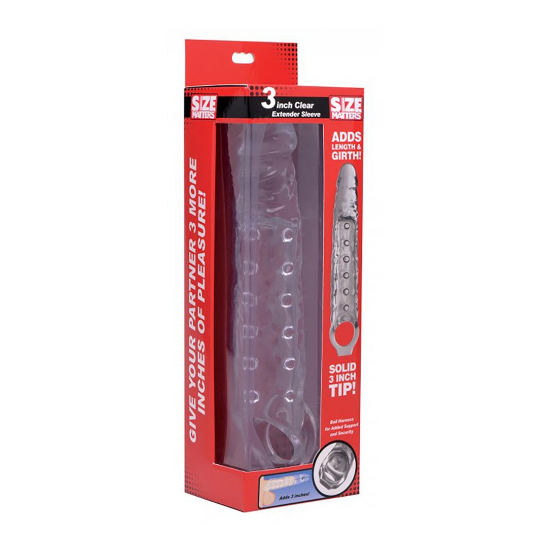 Transparent Penis Sleeve - 7,5 cm - EroticToyzProducten,Toys,Toys voor Mannen,Penis Sleeve,,MannelijkXR Brands