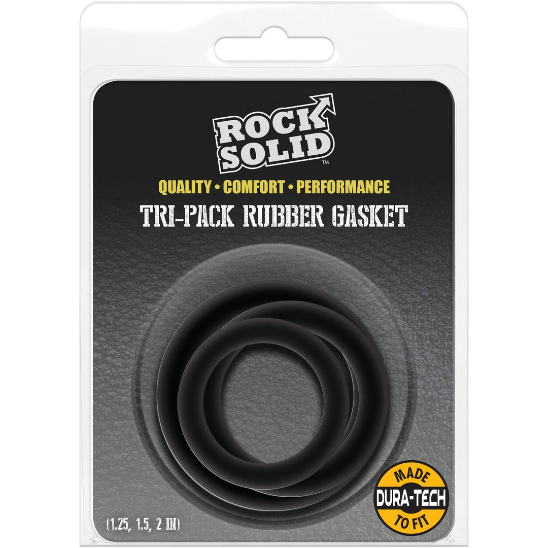 Tri - Pack Rubber Gasket - Cockring Set - EroticToyzProducten,Toys,Toys voor Mannen,Cockringen,,MannelijkDoc Johnson