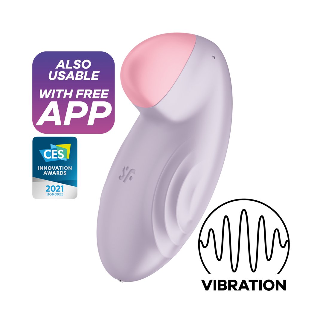 Clitorale Vibrator - Siliconen - Pleasureplay Lay - on VibratorSatisfyer