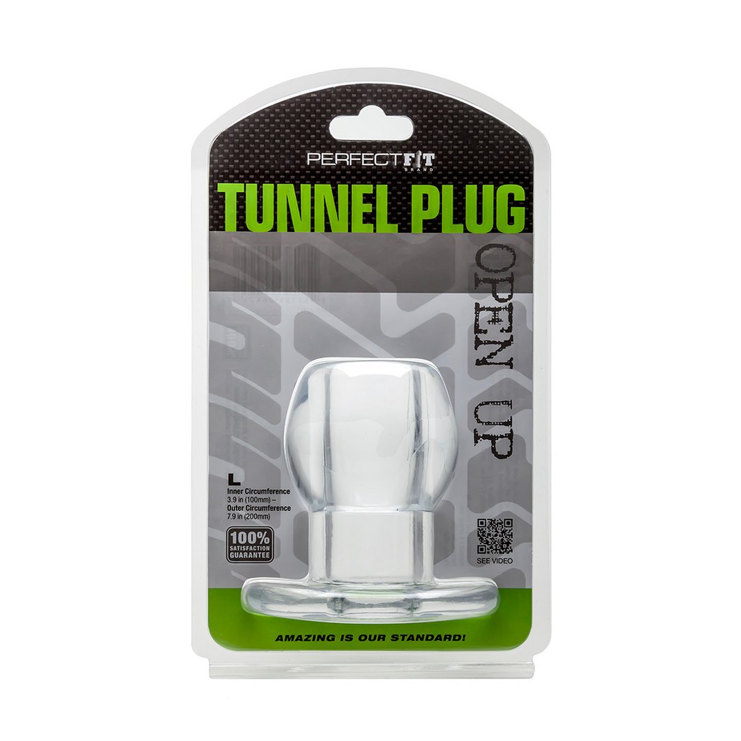 Tunnel Plug - Hollow Butt Plug - L - EroticToyzProducten,Toys,Anaal Toys,Buttplugs Anale Dildo's,Buttplugs Anale Dildo's Niet Vibrerend,,MannelijkPerfectFitBrand