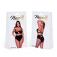 Tweedelige Set Lingerie - Zwart 1/2X - Pleasureplay Queen sizeMapalé
