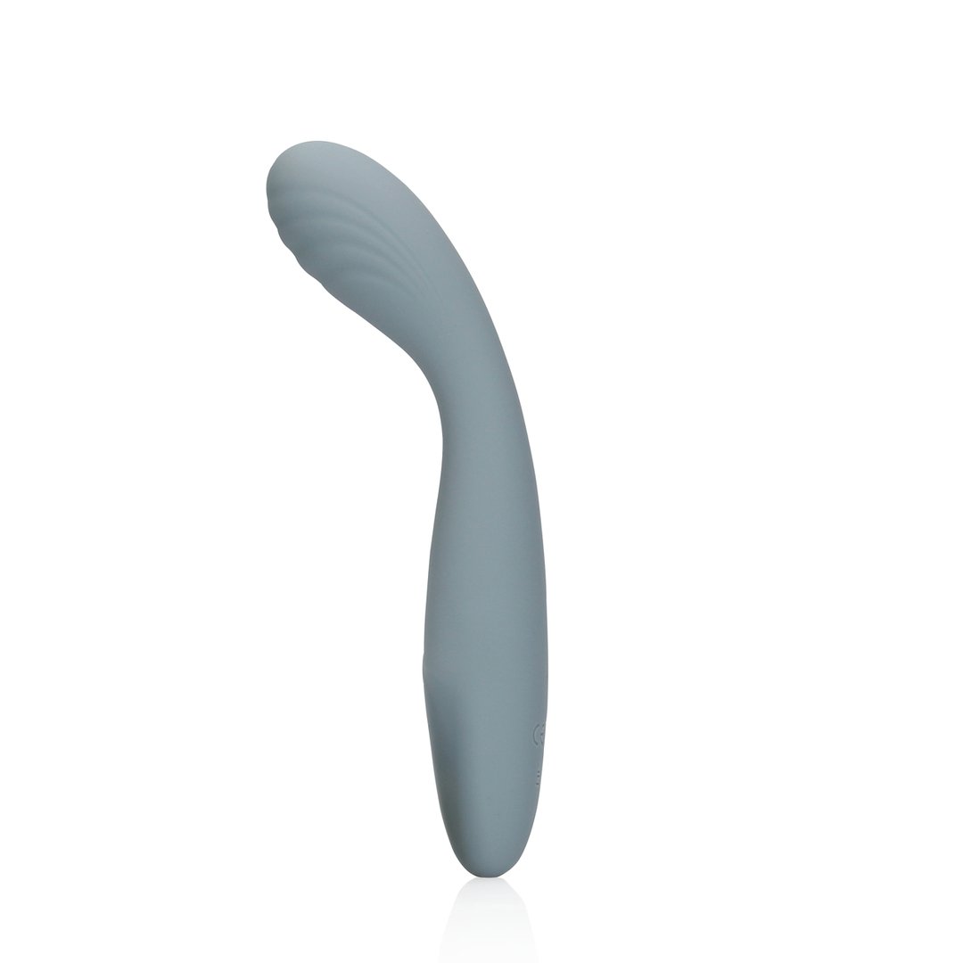 Ultra Soft Silicone G - Spot Vibrator - Basalt Grey - EroticToyzProducten,Toys,Vibrators,G - Spot Vibrator,,VrouwelijkLoveline by Shots