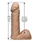 Harnas Met Realistische Dildo - 18 cm - Pleasureplay Voorbinddildo'sDoc Johnson