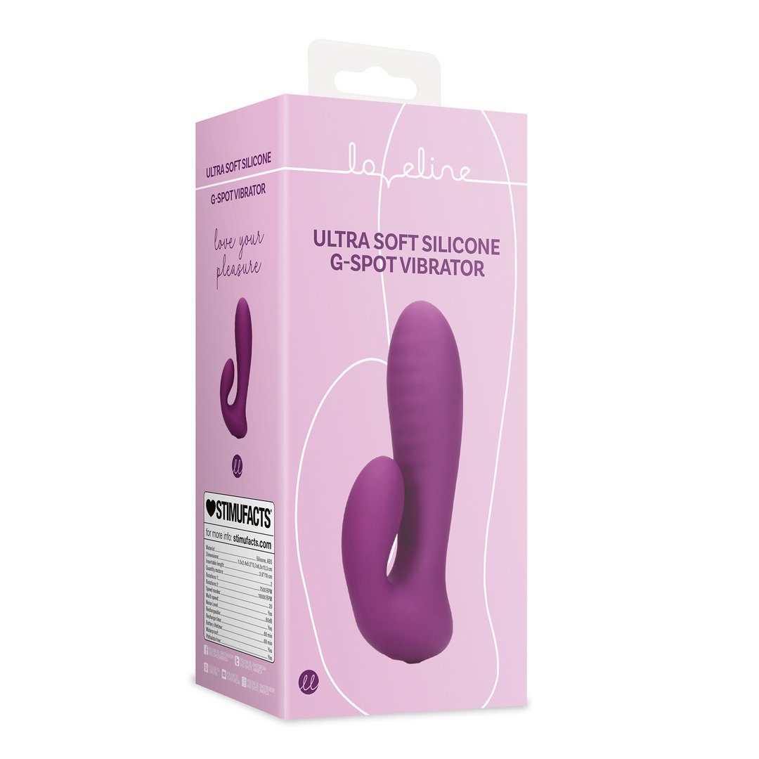 'UltraSoft G - Spot Vibrator - Zijdezachte Siliconen' - EroticToyzG - Spot VibratorLoveline by Shots