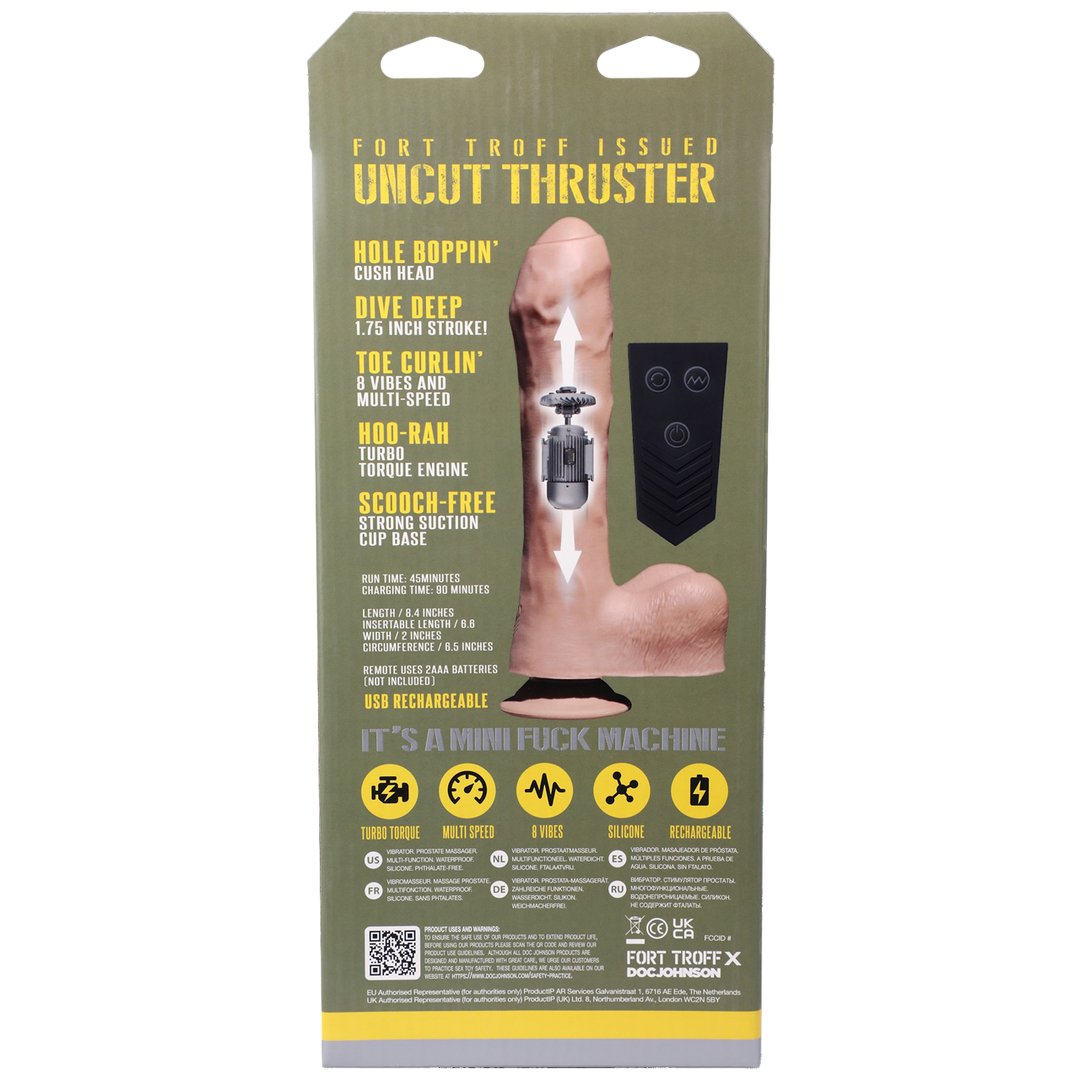 Uncut Thruster - Mini Fuck Machine - EroticToyzProducten,Toys,Vibrators,Realistische Vibrators,,GeslachtsneutraalDoc Johnson