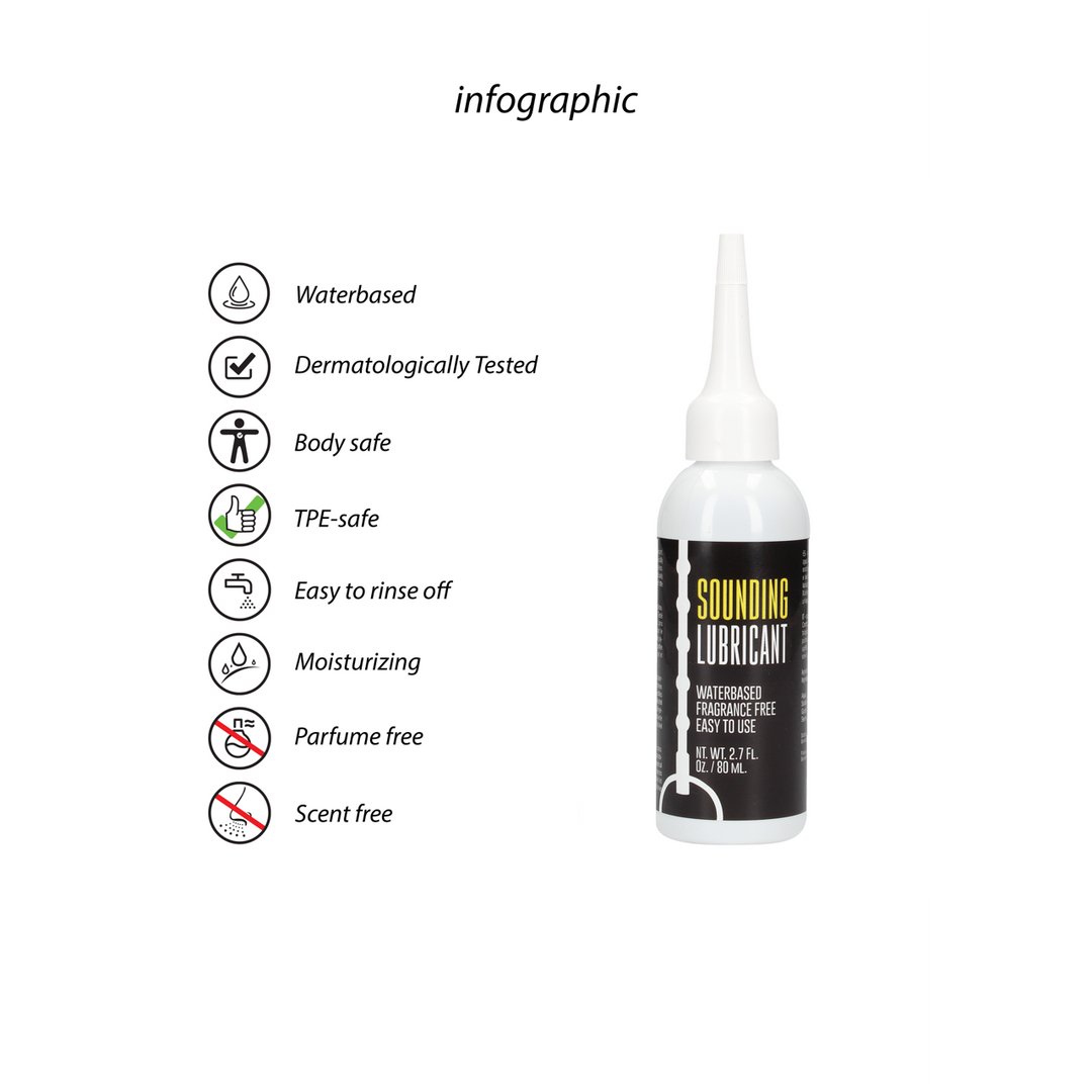 Urethral Sounding Lubricant - 80 ml - EroticToyzProducten,Veilige Seks, Verzorging Hulp,Glijmiddelen,Glijmiddelen op Waterbasis,,MannelijkOuch! by Shots