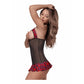 Varsity Vixen - XL - Red - EroticToyzProducten,Lingerie,Rollenspel Kostuums,Kostuums,,VrouwelijkMagic Silk