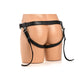 Velvet Kiss Strap - On Harness - Black - EroticToyzProducten,Toys,Toys voor Koppels,Voorbinddildo's,Binnenkort Verwacht,,GeslachtsneutraalXR Brands