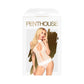 Playsuit Met Hoge Hals En Sleutelgatdetail - Zwart - Pleasureplay BodystockingsPenthouse Lingerie