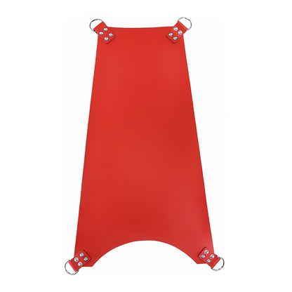 Verstelbare Lederen Draagdoek met 4 Bevestigingspunten - Rood - EroticToyzSchommelsMr. Sling