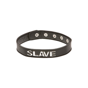 Verstelbare SLAVE Halsband - Perfect Voor Rollenspellen en Fetisjgebruik - EroticToyzProducten,Toys,Fetish,Riem Halsbanden,,GeslachtsneutraalXplay by Allure