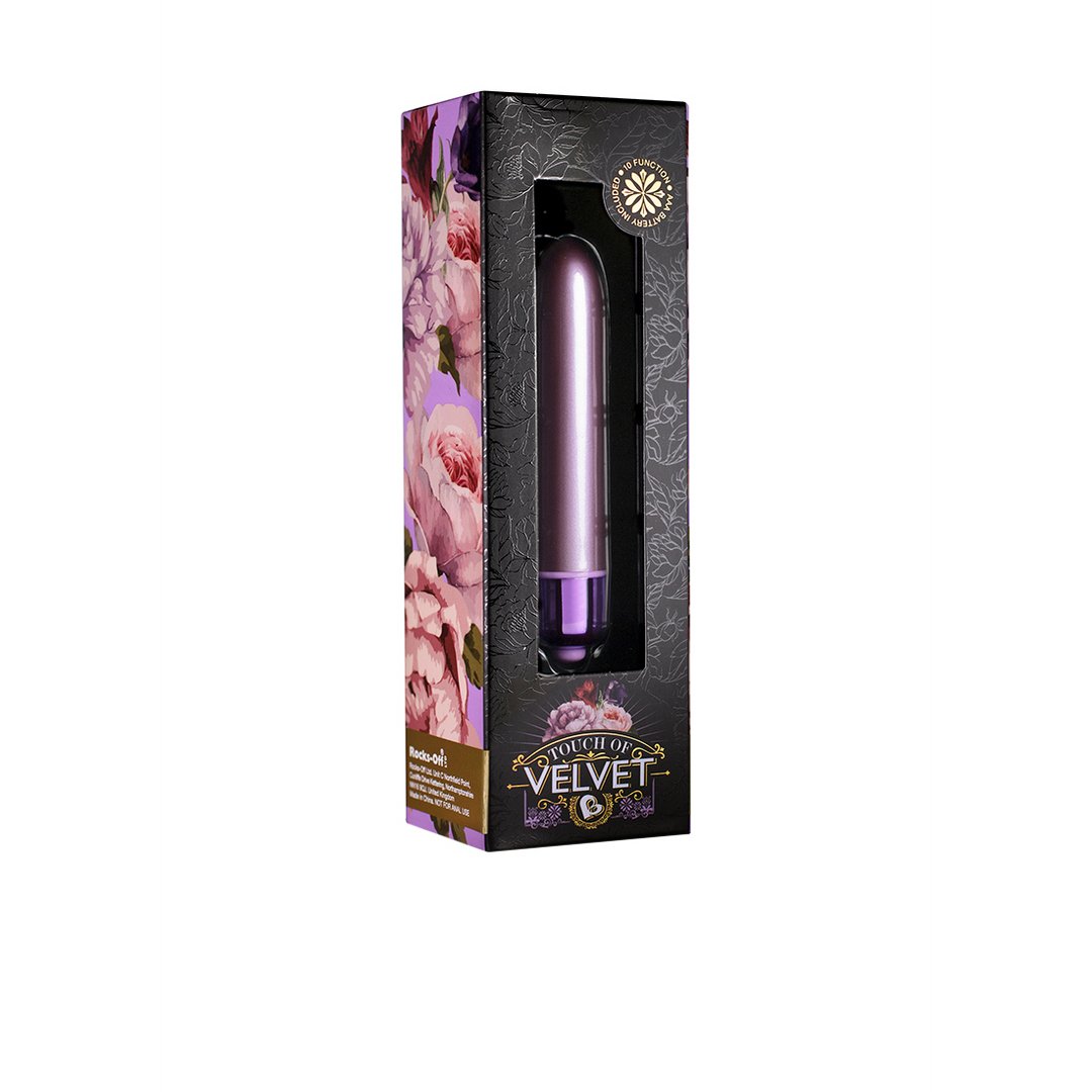 Vibrating Bullet with 10 Speeds - 90 mm - EroticToyzProducten,Toys,Vibrators,Kogel - en Minivibrators,,VrouwelijkRocks - Off