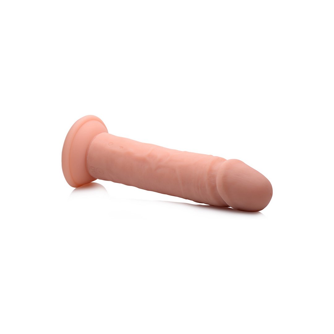 'Vibrating Silicone Dildo Met Afstandsbediening 20,5 cm - Zwart' - EroticToyzRealistische VibratorsCurve Toys