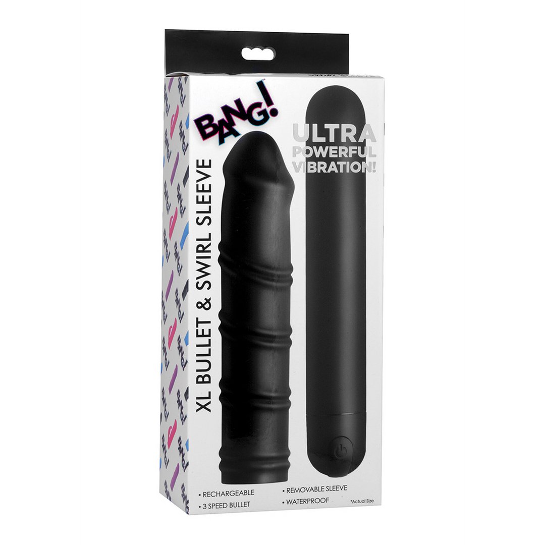 Vibrerende Bullet Met Siliconen Sleeve - XL - EroticToyzKogel - en MinivibratorsXR Brands