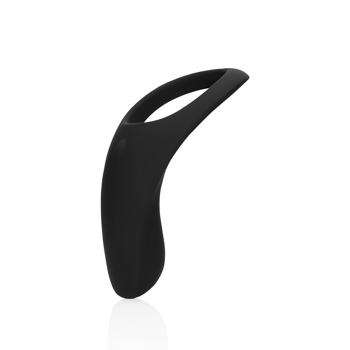 Vibrerende Cockring met Puntige Stimulator - Licorice Black - EroticToyzCockringenLoveline by Shots