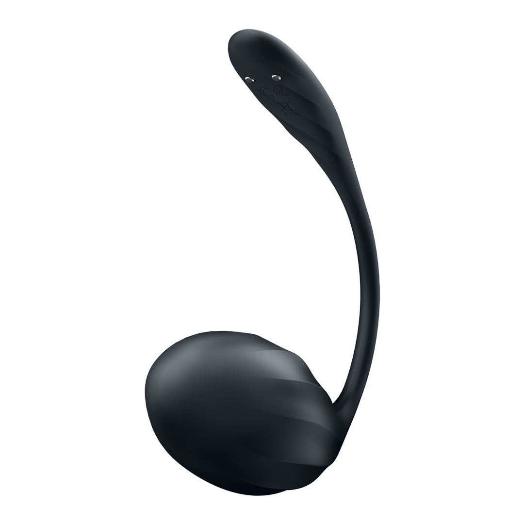 Wearable Couple Vibrator - Zwart Siliconen - Pleasureplay Producten,Toys voor Koppels,Duo - Vibrators,Duo - Vibrators,Nieuwe Producten,,VrouwelijkSatisfyer