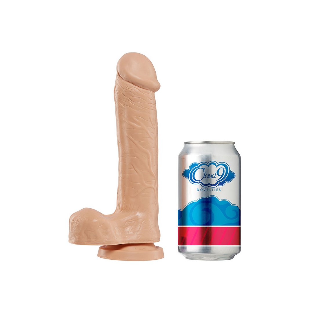 'Working Man Dildo Met Zuignap 20 cm - Huidkleurig' - EroticToyzRealistische Dildo'sCloud 9