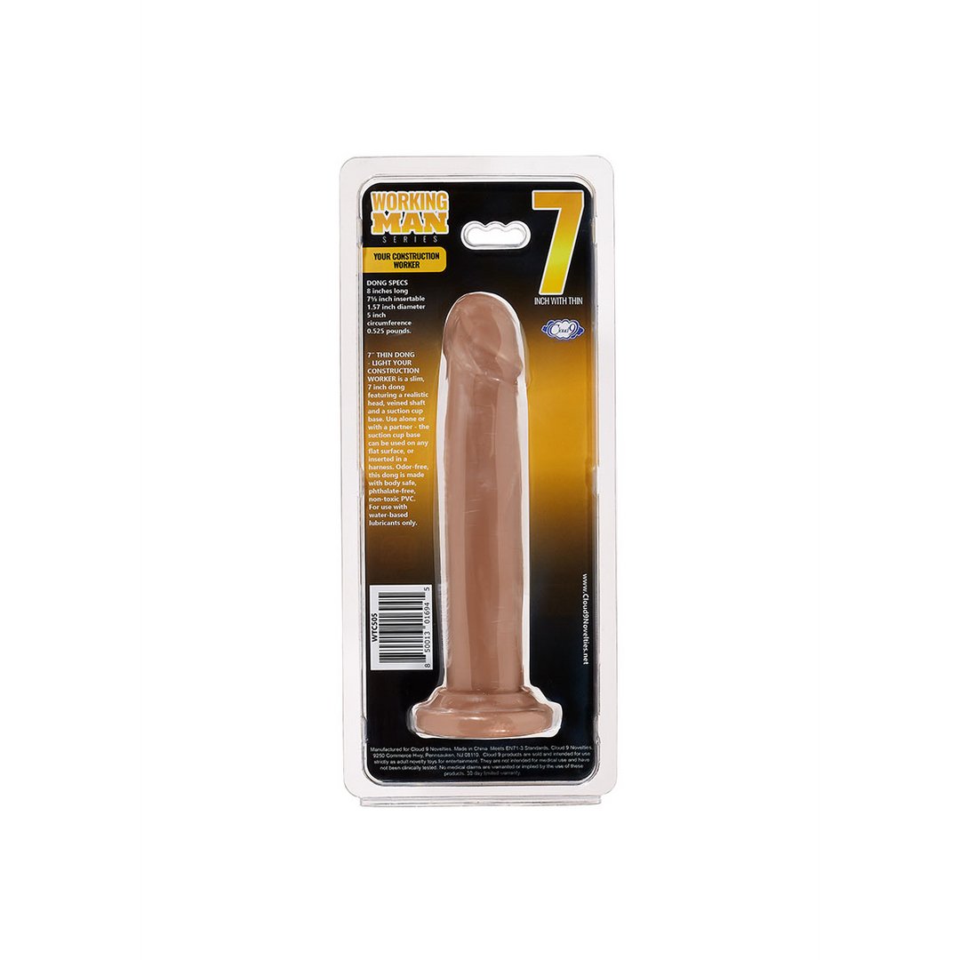 'Working Man Realistische Dildo 18 cm - Huidkleur' - EroticToyzRealistische Dildo'sCloud 9